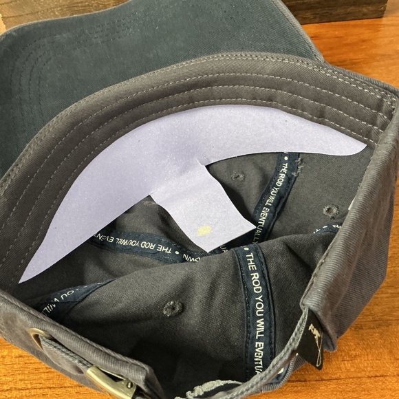 Thomas And Thomas Fly Fishing Fly Rod Blue Cotton Strap Back Cap One Size - Picture 7 of 7